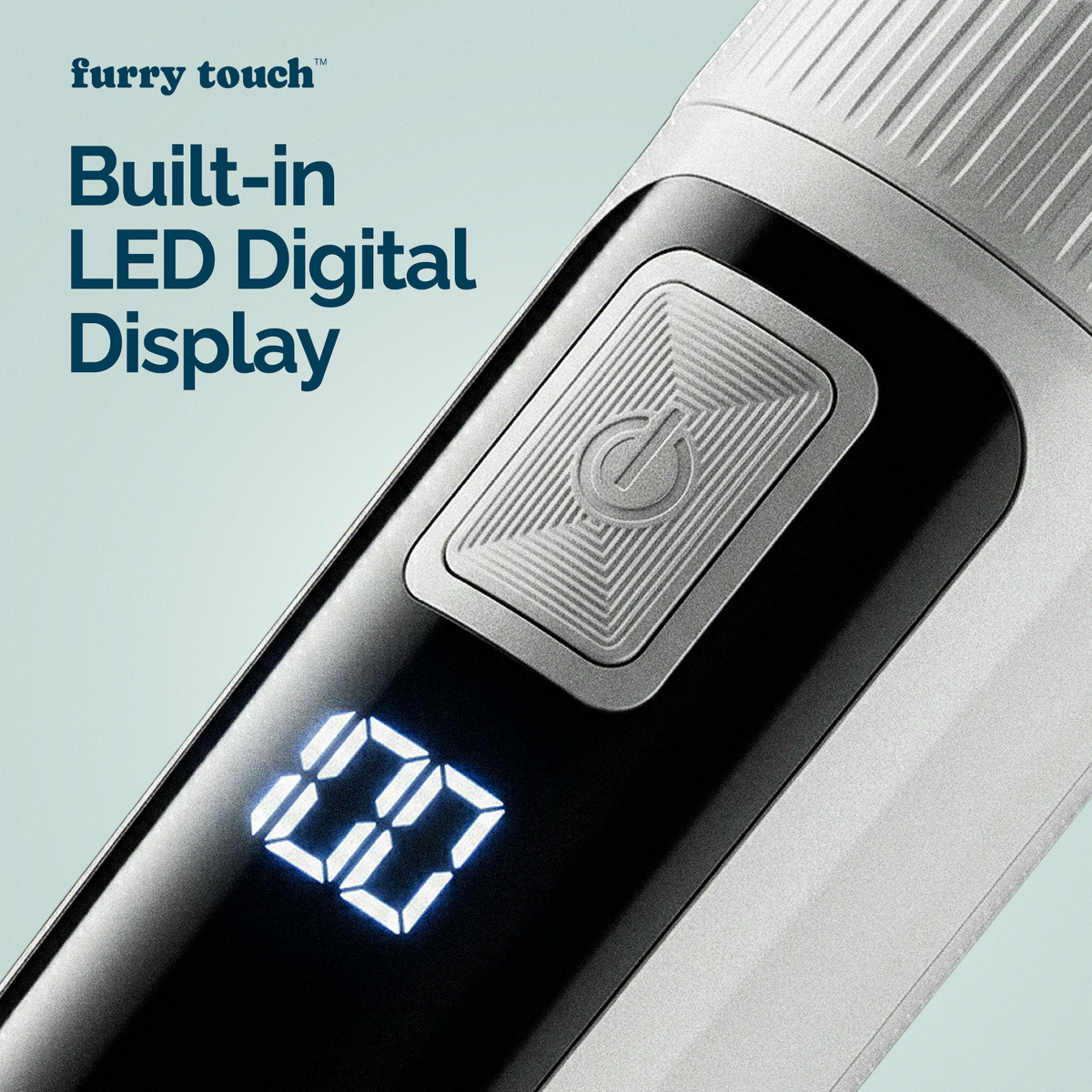 Furry Touch Pet Grooming Kit | Cordless Dog Clippers, 2 Power Modes