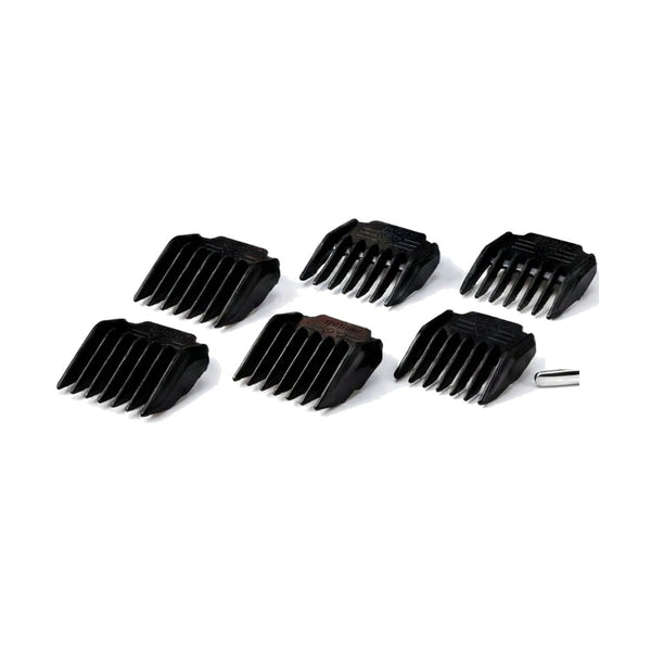 Furry Touch Guide Comb Set (6) for Pet Grooming Kit